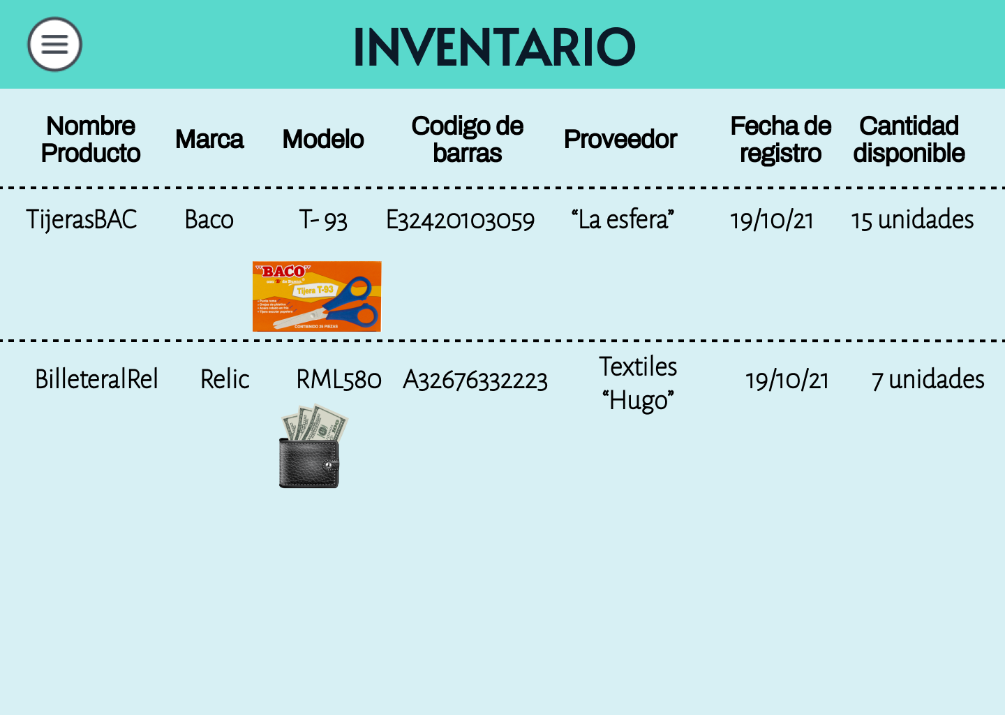 Inventario