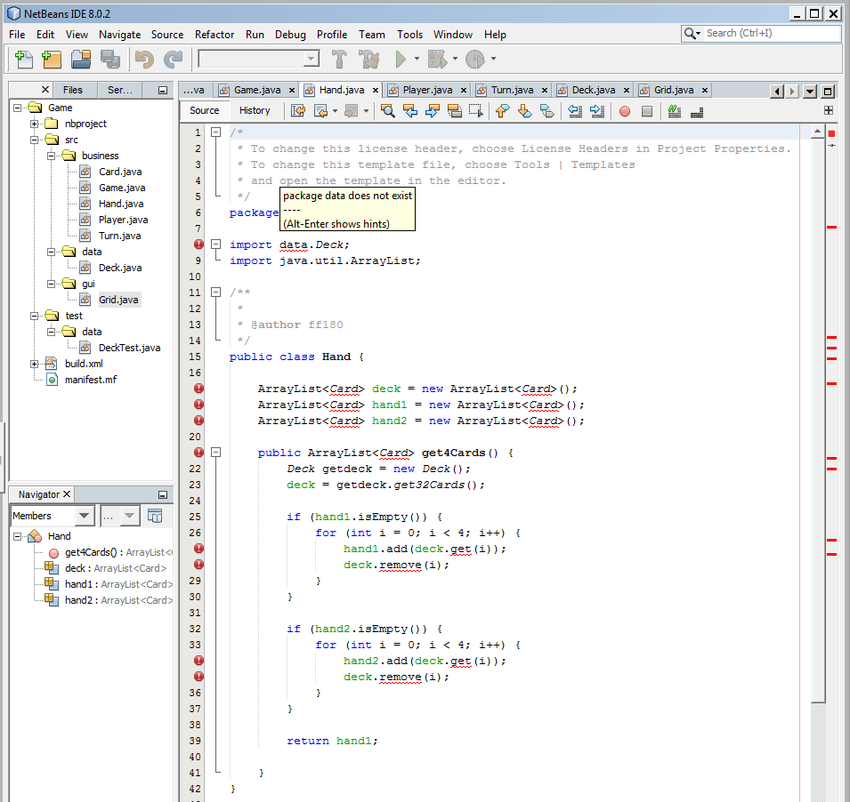 Java en Netbeans